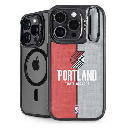 NBA Portland Trail Blazers Canvas iPhone 16 Pro Kickstand Case